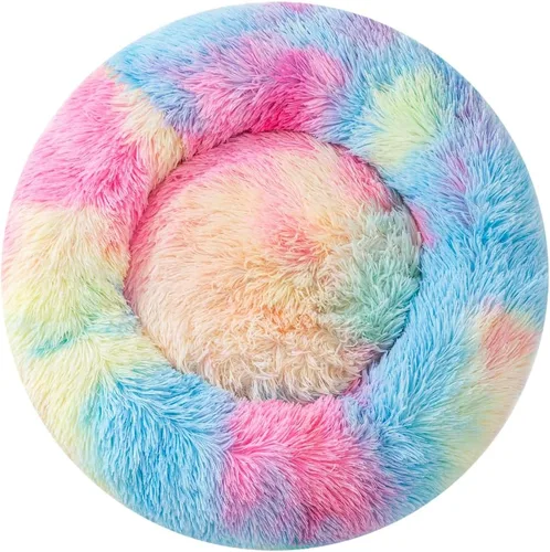 Miniatura 4 de Cama pequeña para gatos, cama nido para perro, cama redonda para conejo, cama para mascotas, cama pequeña para gatitos, cama cálida y esponjosa