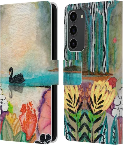 Miniatura 17 de Head Case Designs Officially Licensed Wyanne Half Light Nature 2 Leather Wallet Case Compatible with Samsung Galaxy S23+ 5G