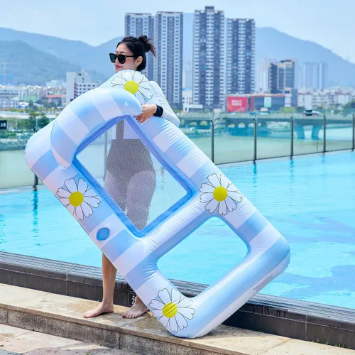 1 juego de flotadores para tumbonas de piscina para adultos, extra grande, flotadores inflables para piscina, flotadores de agua para piscina, lago,