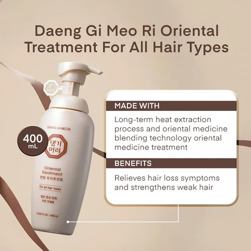 Miniatura 4 de Daeng Gi Meo Ri Set de cuidado para la pérdida de cabello - Champú para cabello graso + tratamiento para todo tipo de cabello, 13.5 onzas líquidas