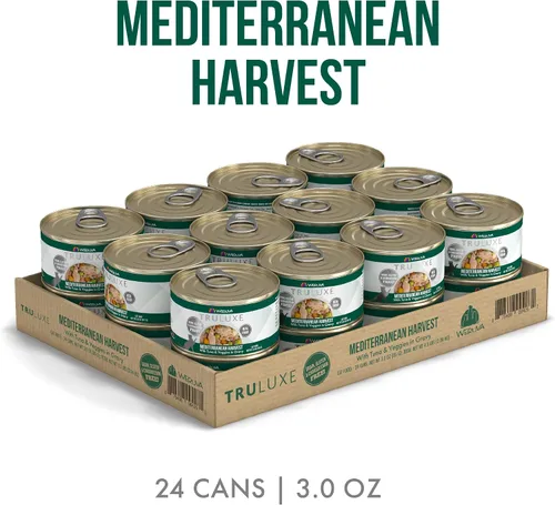 Miniatura 2 de Weruva TruLuxe Alimento para gatos, cosecha mediterránea con atún entera y verduras en salsa, 3 onzas (paquete de 24)