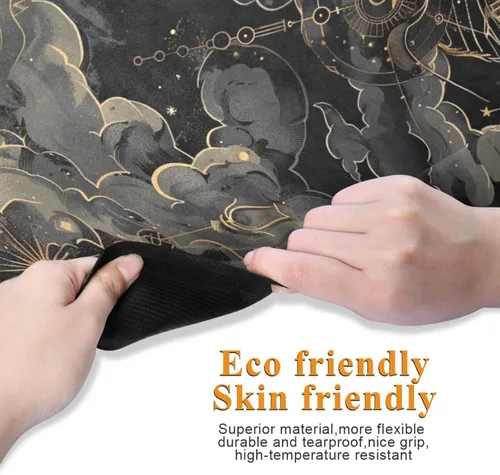 Miniatura 3 de Cute Chubby Frog Yoga Mat, 71 x 26 Inch Non-slip Yoga Mats Folding Travel Exercise Mat Indoor Outdoor Gym Pilates with Storage Bag for Women Men C195