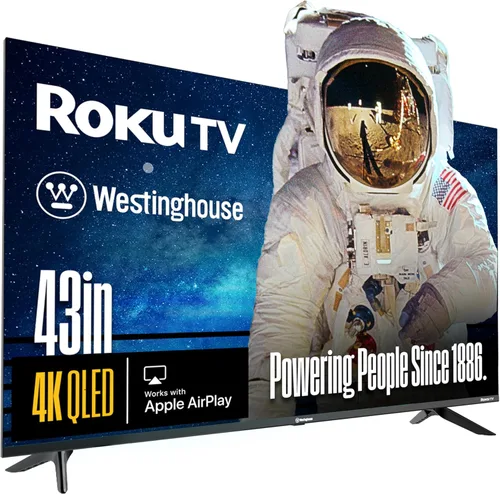 Miniatura 13 de Westinghouse Roku TV - Smart TV de 43 Pulgadas, Televisión 4K UHD con Conectividad Wi-Fi y Aplicación Móvil, Pantalla Plana, Bluetooth, Compatible