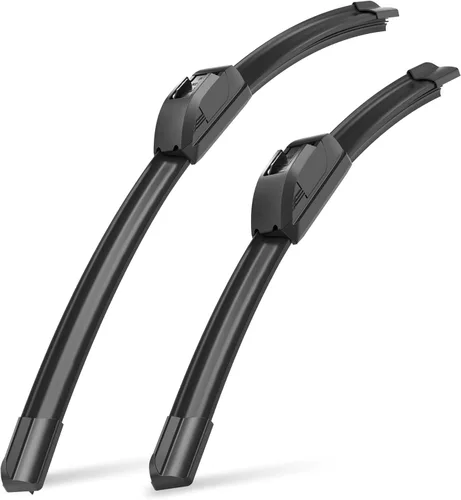 Miniatura 13 de Paquete de 2 limpiaparabrisas de repuesto para todas las estaciones, compatibles con CR-V 16-12, RAV4 22-13 y más, fáciles de instalar