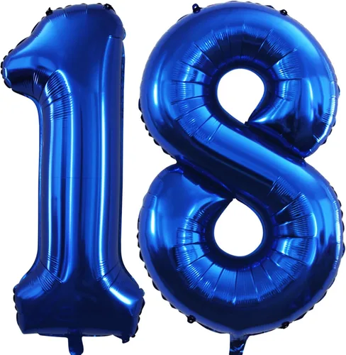 Miniatura 310 de Goer, conjunto de globos de papel aluminio para decoraciones de cumpleaños, globos de las letras de feliz cumpleaños y de números Oro