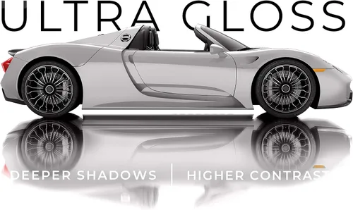 Miniatura 6 de VViViD + Vinilo gris tiza claro ultra brillante (100 pies x 5 pies)