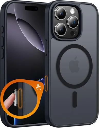 Miniatura 1499 de FNTCASE Funda para iPhone 13 Pro-Max: Fundas magnéticas transparentes compatibles con Magsafe Slim anti amarillamiento protección contra caídas