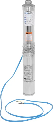 Miniatura 13 de Bomba sumergible de pozo profundo, bomba sumergible de 3.86 pulgadas y 2 HP, bomba de pozo profundo de 360.89 pies con cable de 9.84 pies de largo