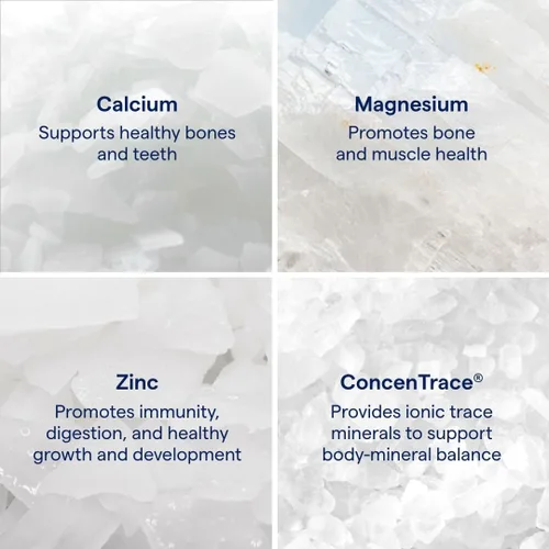 Miniatura 2 de Trace Minerals Cal/Mag/Zinc - Suplemento líquido de calcio y magnesio y zinc con minerales iónicos para la salud ósea y el apoyo muscular - 30 onzas