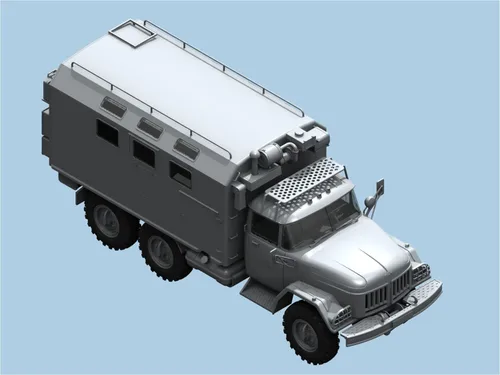 Miniatura 18 de ICM Modelos ZiL-131 KShM Vehículo del Ejército Soviético