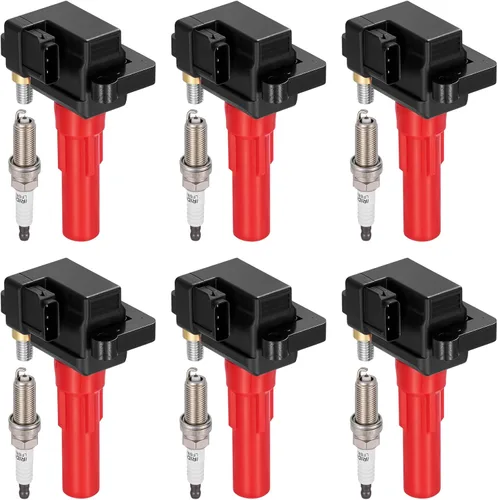 Miniatura 29 de BDFHYK Paquete de Bobina de Encendido UF350 y Bujías de Iridio 4505 Compatibles con Nissan 2002-2006 Altima 2002-2006 Sentra L4 2.5L Juego de 4