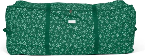 Miniatura 13 de Covermates Keepsakes Bolsa de almacenamiento con ruedas para árbol de Navidad – Almacenamiento navideño resistente de poliéster con ruedas, asas