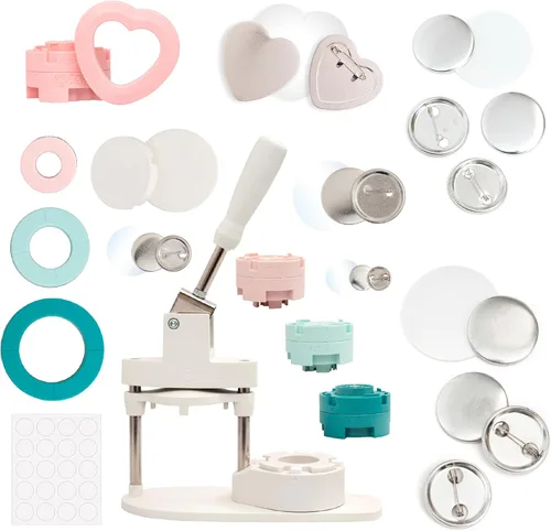 Miniatura 9 de We R Memory Keepers - Kit de presión de botones Blanco