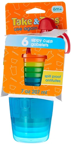 Miniatura 3 de The First Years Take and Toss - Vasos a prueba de derrames, 7 onzas