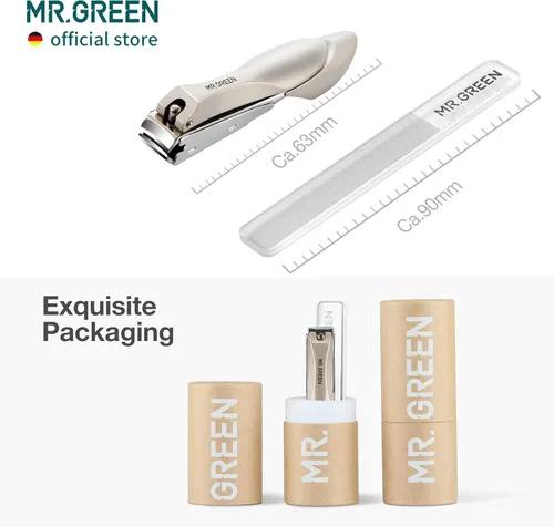 Miniatura 7 de MR.GREEN Cortaúñas de seguridad para bebés Cortaúñas para el cuidado de las uñas Cortador de uñas de los dedos Cortaúñas para recién nacidos