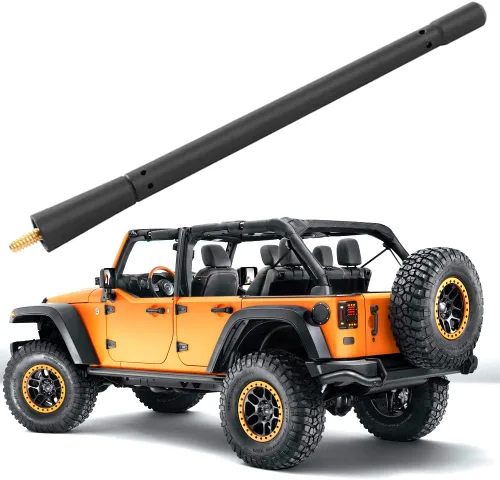 Miniatura 10 de VOFONO Antena Corta para Dodge Ram 1500 2500 3500 2009-2025, Accesorios para Camiones Dodge Ram 1500, Antena Clásica Warlock Dodge Ram de 7 Pulgadas