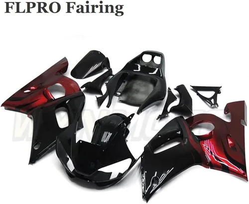 Miniatura 2 de FLPRO - Kit de carenado completo de plástico ABS para Yamaha YZF-R6 1998 1999 2000 2001 2002 YZF-600 R6 98-02 Inyección de carrocería de motocicleta