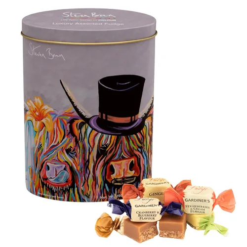 Miniatura 6 de Gardiners of Scotland Lata de Fudge Artesanal 250g (8.82 oz), Fudge de Vainilla Thank You Dogs