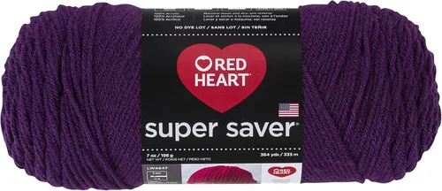 Miniatura 5 de Red Heart Super Saver - Ovillo de estambre, Aran Fleck