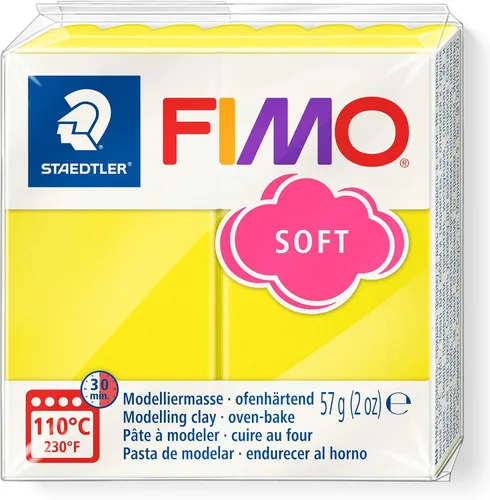Miniatura 26 de Staedtler FIMO 8020-42 - Arcilla de polímero suave para hornear, para joyería, escultura, manualidades, mandarina