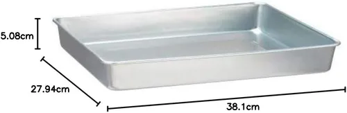 Miniatura 6 de Wilton molde Performance de aluminio en papel, Plateado