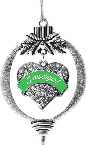 Miniatura 213 de Inspired Silver - Adorno con dije de hermana gemela - Adornos navideños de plata con circonitas cúbicas