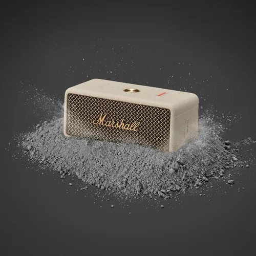Miniatura 11 de Marshall Emberton III Altavoz Bluetooth Portátil - Diseño Resistente e Impermeable IP67 Sonido Estéreo Fuerte, Graves Profundos con Más de 32 Crema