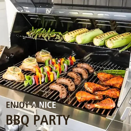 Miniatura 7 de Hisencn Piezas de parrilla para Kitchen Aid 720-0954, 720-0954GA, 720-0733, 720-0733A, 720-0745D, 730-0733, 730-0733A, 730-0954GA, piezas
