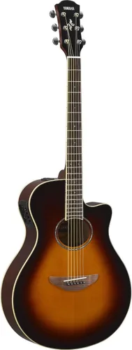 Yamaha APX600 OVS - Guitarra electroacústica de cuerpo delgado, Old Violin Sunburst