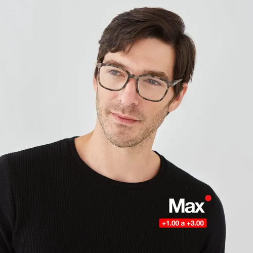Miniatura 7 de B + D Reading glasses - Brand Max Readers - Material frame and temple: PC - Temples with flex Unisex