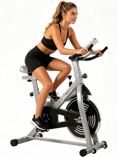 EFITMENT Exercise Bike for Home, Magnetic Indoor Cycling Bike for Cardio Workout
