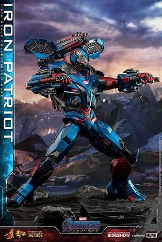 Miniatura 4 de Obra maestra de la película DIECAST Avengers: End Game, figura a escala 1/6, Iron Patriot
