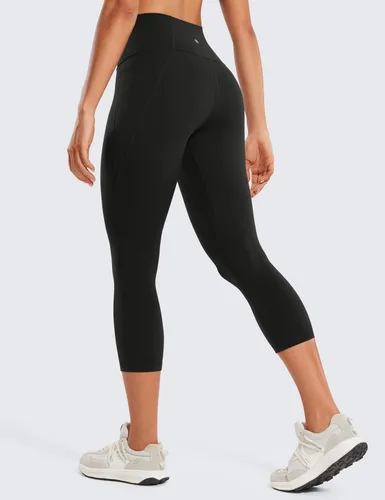 Miniatura 2 de CRZ YOGA Butterluxe - Leggings capri de entrenamiento con bolsillos de 21 pulgadas, cintura alta, gimnasio, atletismo, para mujer