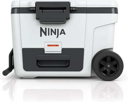 Ninja | Enfriador | Enfriador FrostVault de 45QT con ruedas | Aislado con cajón de almacenamiento Temp Dry | Mantiene el hielo frío durante días |