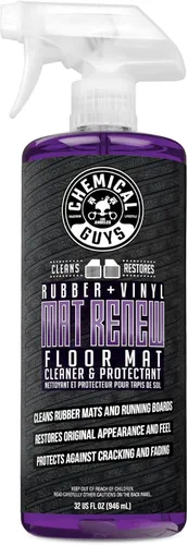 Miniatura 9 de Chemical Guys HOL70016 Kit de Limpieza de Tapetes para Trabajo Pesado con Mat Renew Limpiador y Protector de Tapetes de Goma + Vinilo