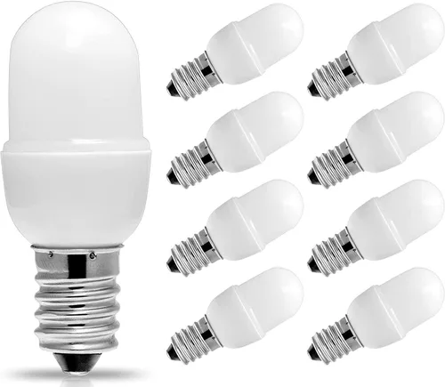 Miniatura 8 de Bombilla de luz nocturna, [4 unidades] equivalente a una bombilla LED nocturna de 15 W, bombillas LED de 1.5 W C7 S6, base de mini candelabro E12
