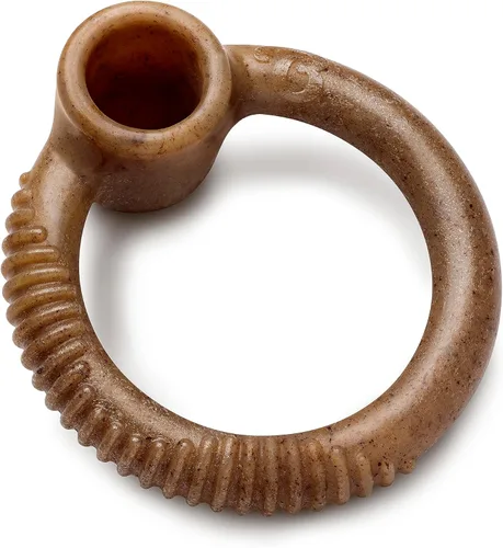 Miniatura 9 de Benebone Ring - Juguete masticable duradero para perros para masticadores agresivos, edición limitada, sabor arándano, pequeño