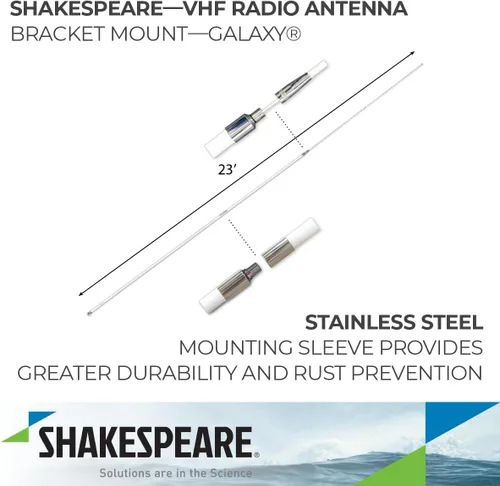 Miniatura 2 de Shakespeare Antena VHF clásica marina 476
