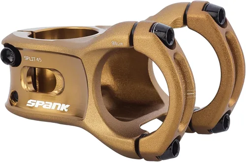 Miniatura 8 de Spank Dividir 35 vástagos, los tamaños incluyen 1.378 in, 1.575 in, 1.772 in y 1.969 in, vástago de alto rendimiento optimizado para manillares