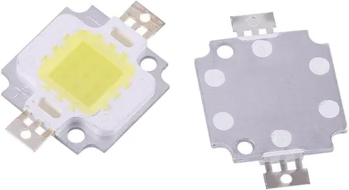 Miniatura 7 de TOPINCN Chip COB SMD, 10 unidades, 10 W, LED cálido o frío, chip SMD COB DC 9-12V para lámpara de inundación, bombilla de repuesto, cuentas