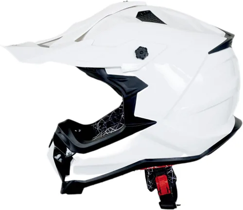 Miniatura 9 de 1Storm - Casco de motocross para adulto ATV Dirt Bike BMX MX de estilo de pista en montaña JH601; de fibra de carbono negro