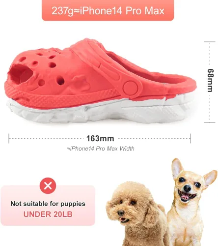 Miniatura 2 de Juguetes masticables para perros, juguetes resistentes para masticadores agresivos, juguete de goma duradero para cachorros, juguetes interactivos