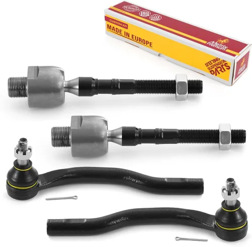 Miniatura 126 de Metrix Premium Chassis Parts - Juego de 4 barras de acoplamiento interior y exterior para Audi A3 15-16, Seat Leon 06-20 (México), 09-17 Volkswagen