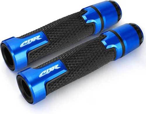 Miniatura 2 de Empuñaduras de motocicleta 7/8 "0.866 in Universal antideslizante manillar Grips para Honda CBR 600RR F4 F4I CBR 1000RR 954RR 929RR 900RR
