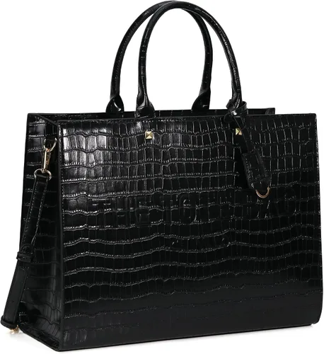 Miniatura 10 de Bolsa de mano para mujer, estilo satchel, con asa superior y correa para el hombro