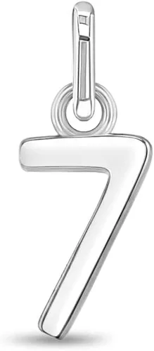 Miniatura 4 de In Season Jewelry 925 Sterling Silver Small Polished Numbers Charm For Little Girls Charm Bracelet 1-0 - Special Graduation Year Charm For Little