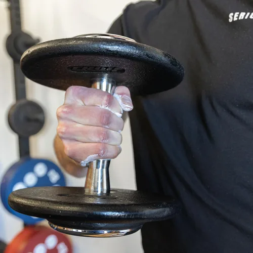 Miniatura 6 de Serious Steel Fitness Tiza líquida/levantamiento de pesas tiza líquida Powerlifting, levantamiento de pesas, escalada en roca, tiza de entrenamiento