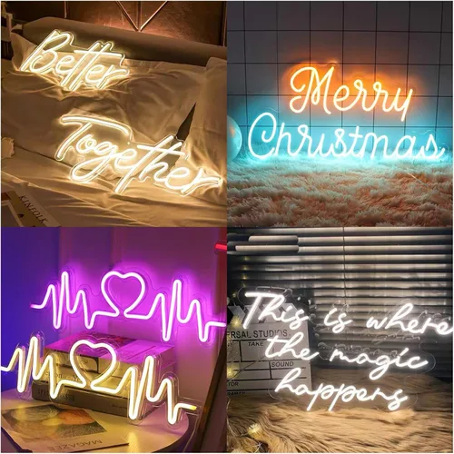 Miniatura 4 de Letrero de neón con texto en inglés "Your Are Like Really Pretty Neón", letreros de luz LED de neón para decoración de pared, dormitorio