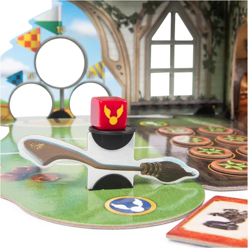 Miniatura 7 de Wizarding World Hogwarts Magical Mayhem 3D Juego de mesa Juego de Harry Potter para familias, adultos y niños a partir de 8 años