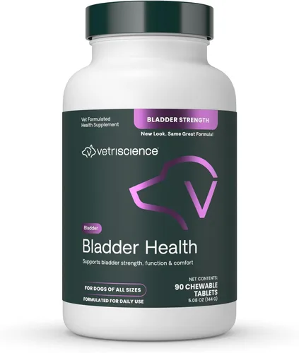 Miniatura 9 de VETRISCIENCE Masticables para la salud de la vejiga, suplemento Vetri Bladder para perros, apoyo a la incontinencia, reduce la fuga de orina